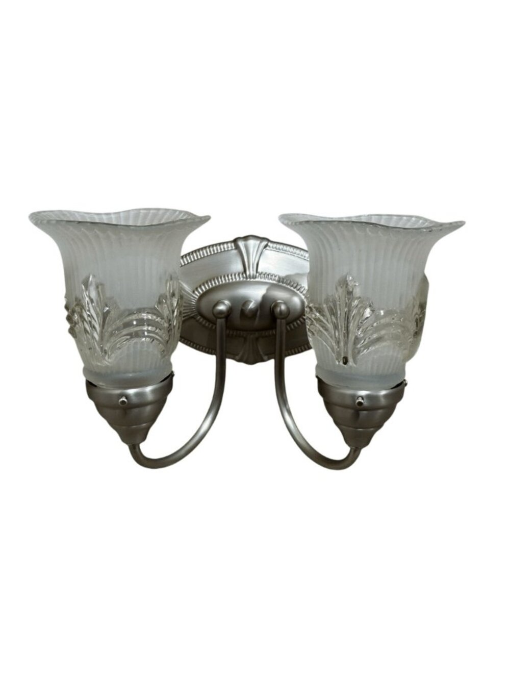 Vintage Pasquale Miranda Feiss Neoclassical Style Wired 2 Arm Wall Sconce - Picture 1 of 10